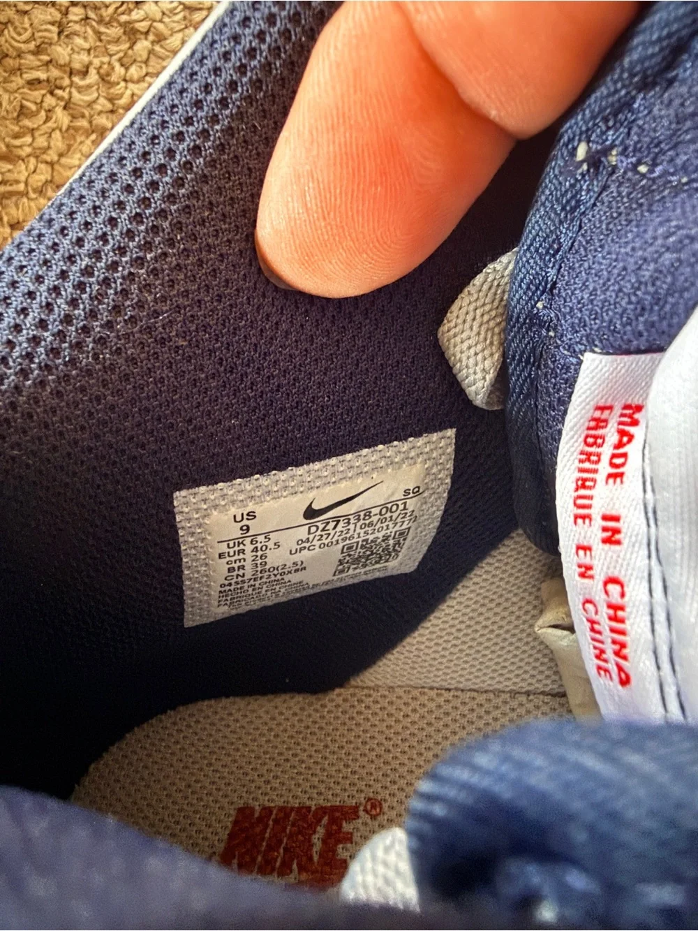 Nike Air Force 1 High Patriots .